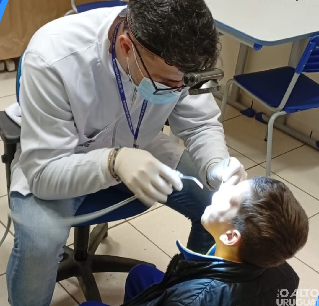 Programa Saúde na Escola leva atendimento odontológico a alunos de Alpestre