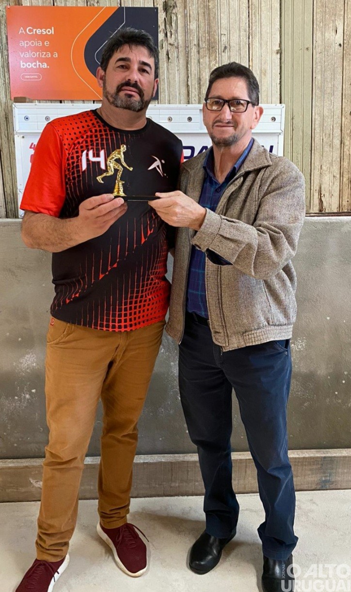 Campeões de bocha são definidos em Rodeio Bonito