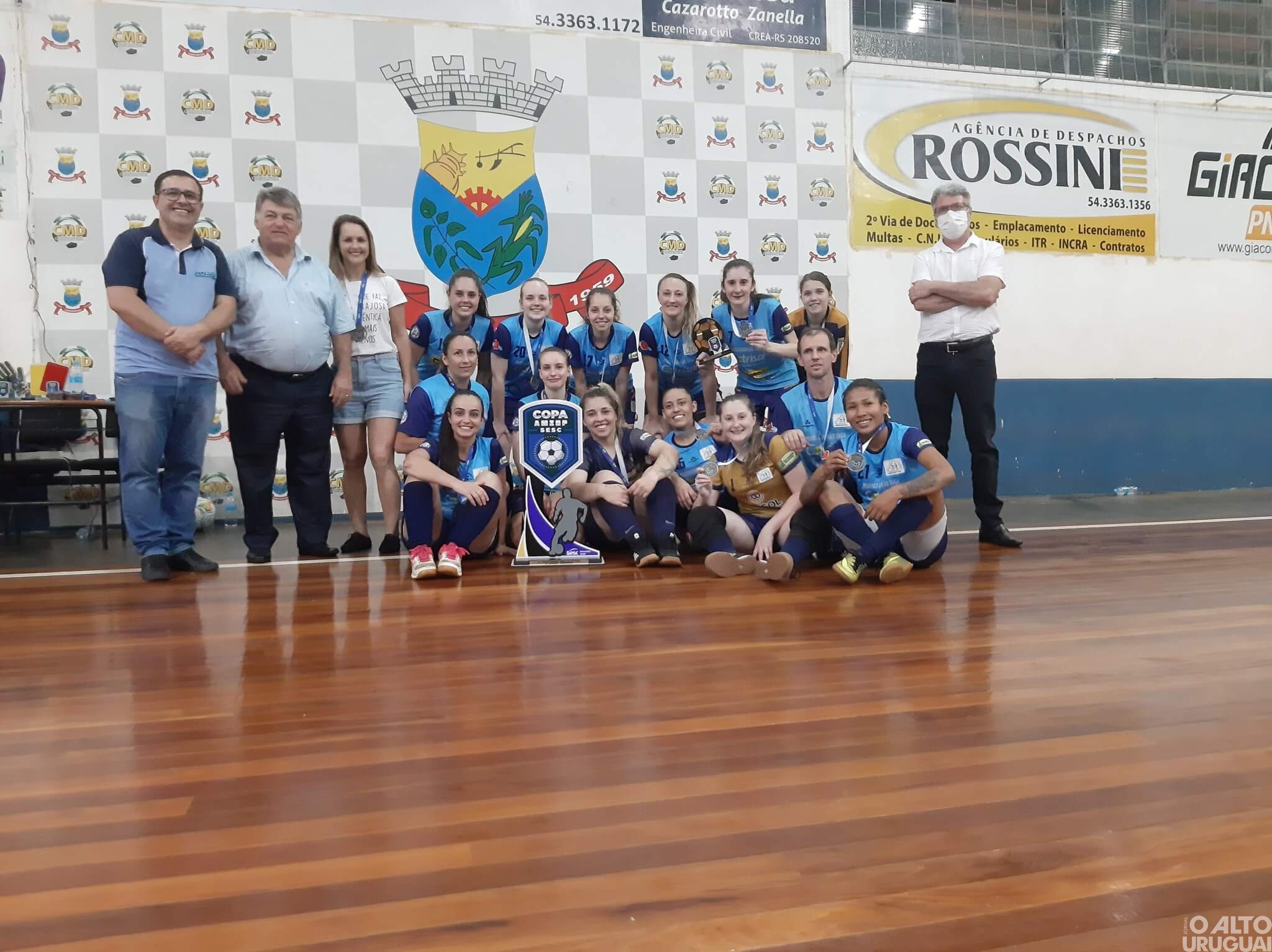 Seberi vence Constantina e conquista Copa Amzop Feminina
