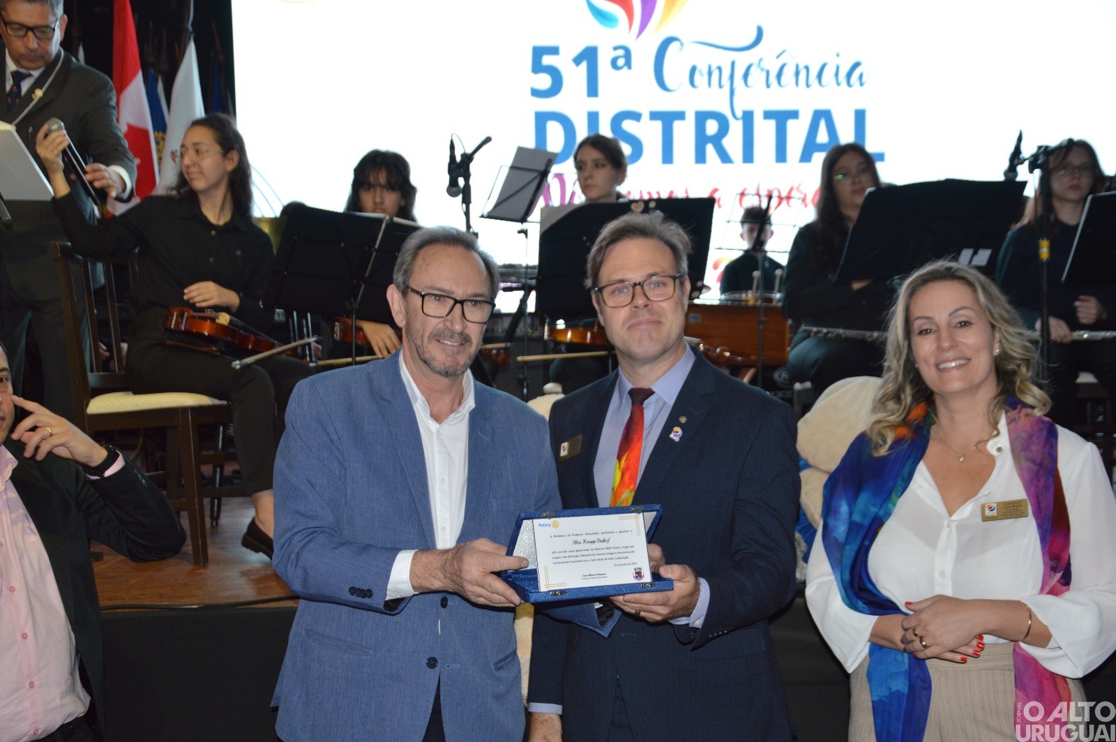 Mais de 300 pessoas participam da 51ª Conferência Distrital do Rotary em FW