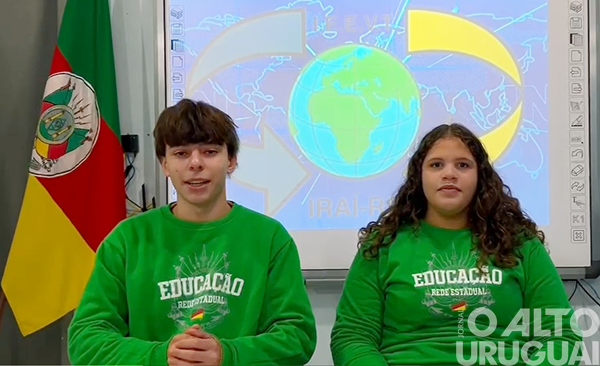 Estudantes de Iraí exploram progressão geométrica com pães e jornalismo falado