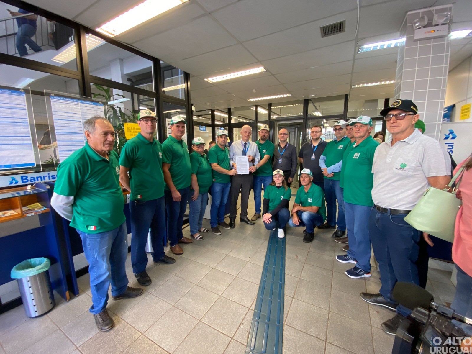 Trabalhadores rurais realizam manifestação em FW