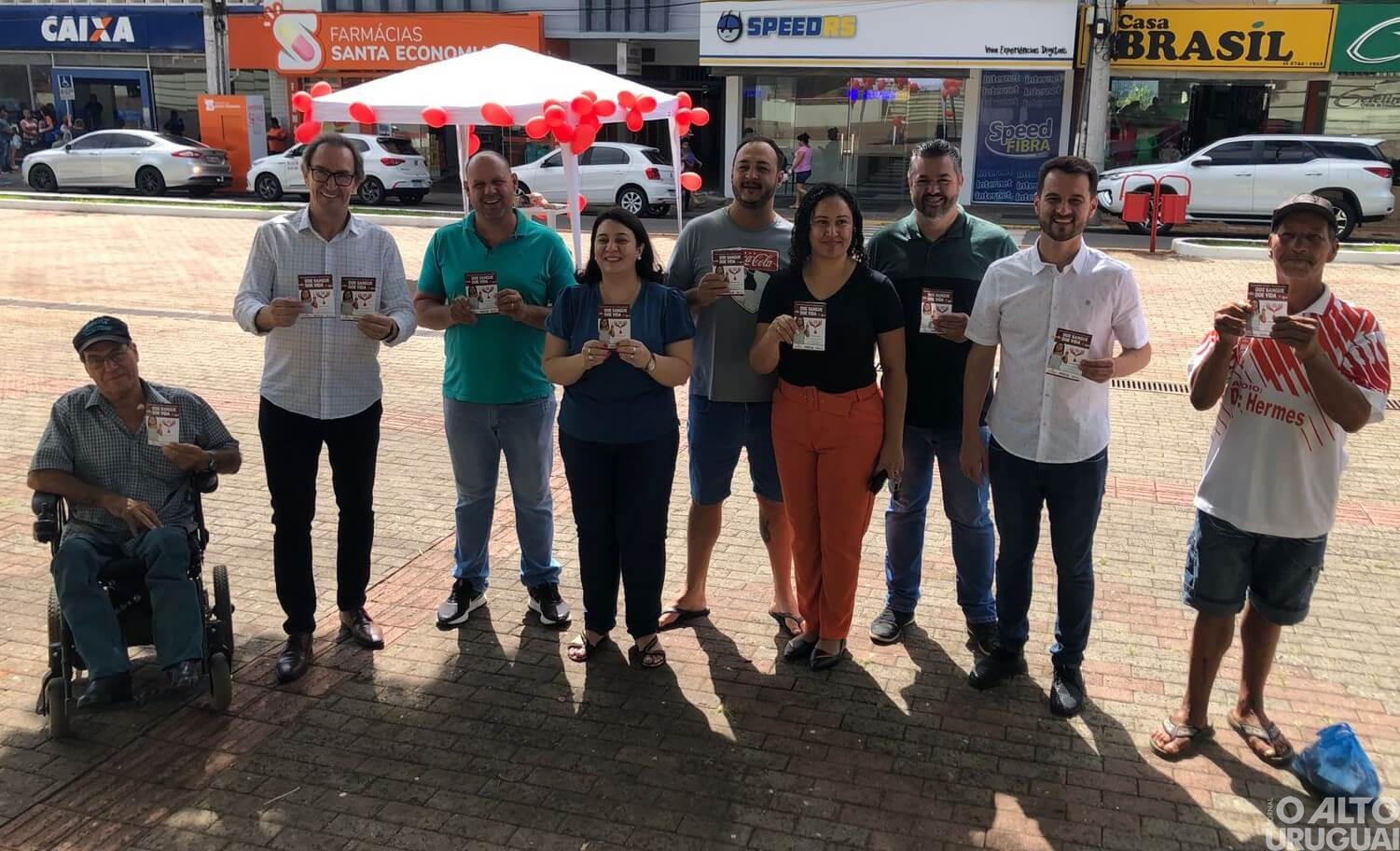 Mil bolsas de sangue são coletadas em Frederico Westphalen