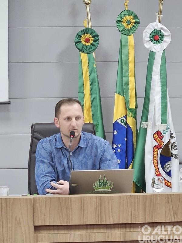 Iluminação pública é tema de audiência em Frederico Westphalen