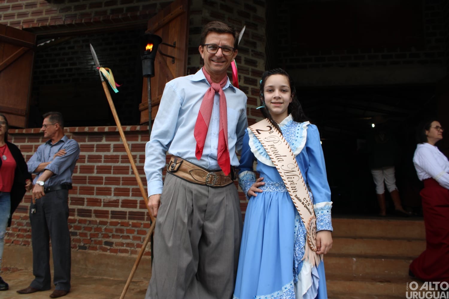 Centelha da Chama Crioula chega a Frederico Westphalen