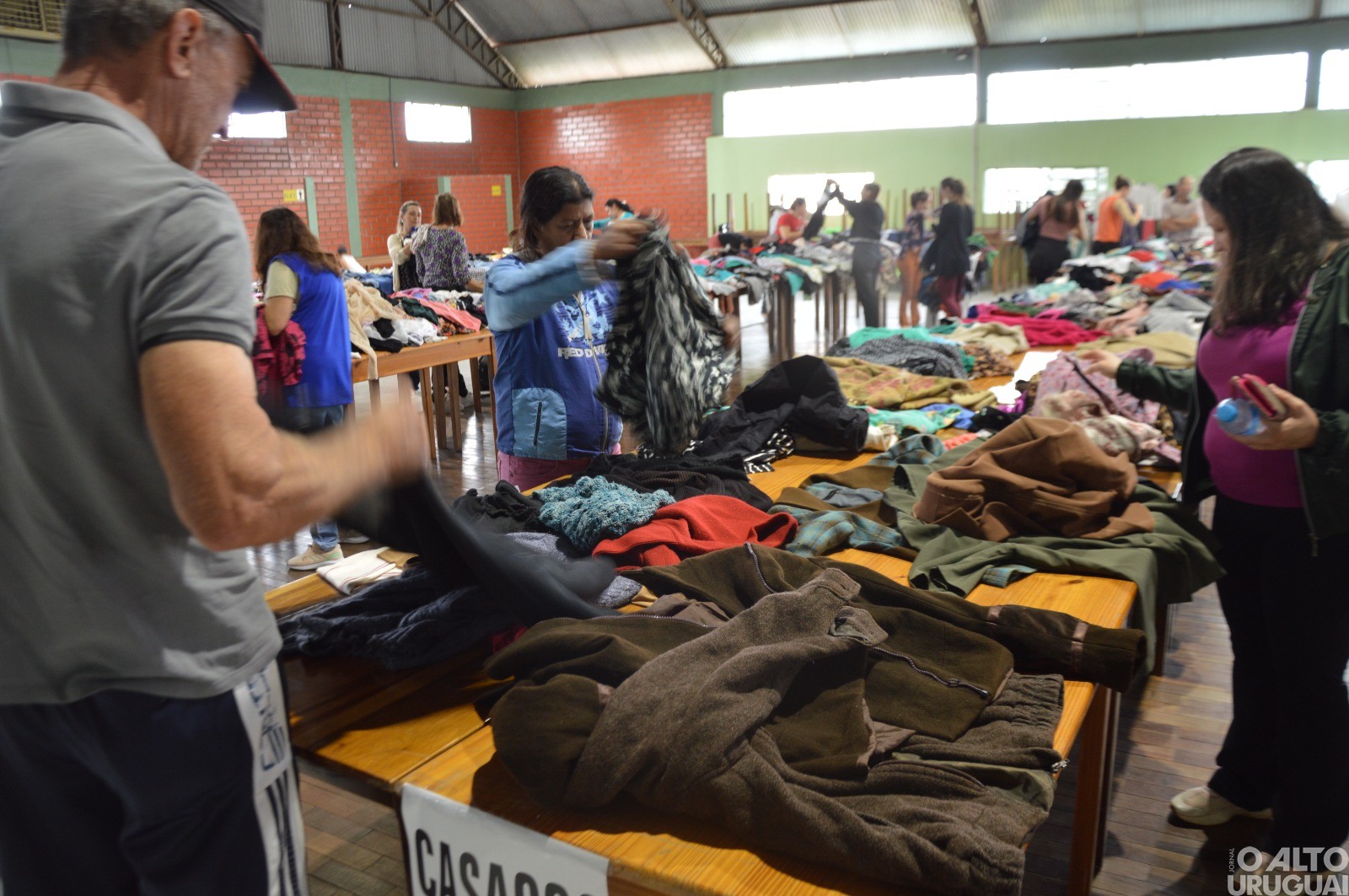 Mais uma edição do Varal da Solidariedade é realizada em FW