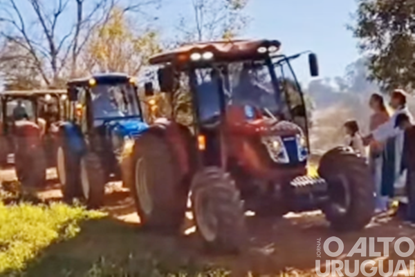 Linha Volpatto celebra São Cristóvão em Taquaruçu do Sul