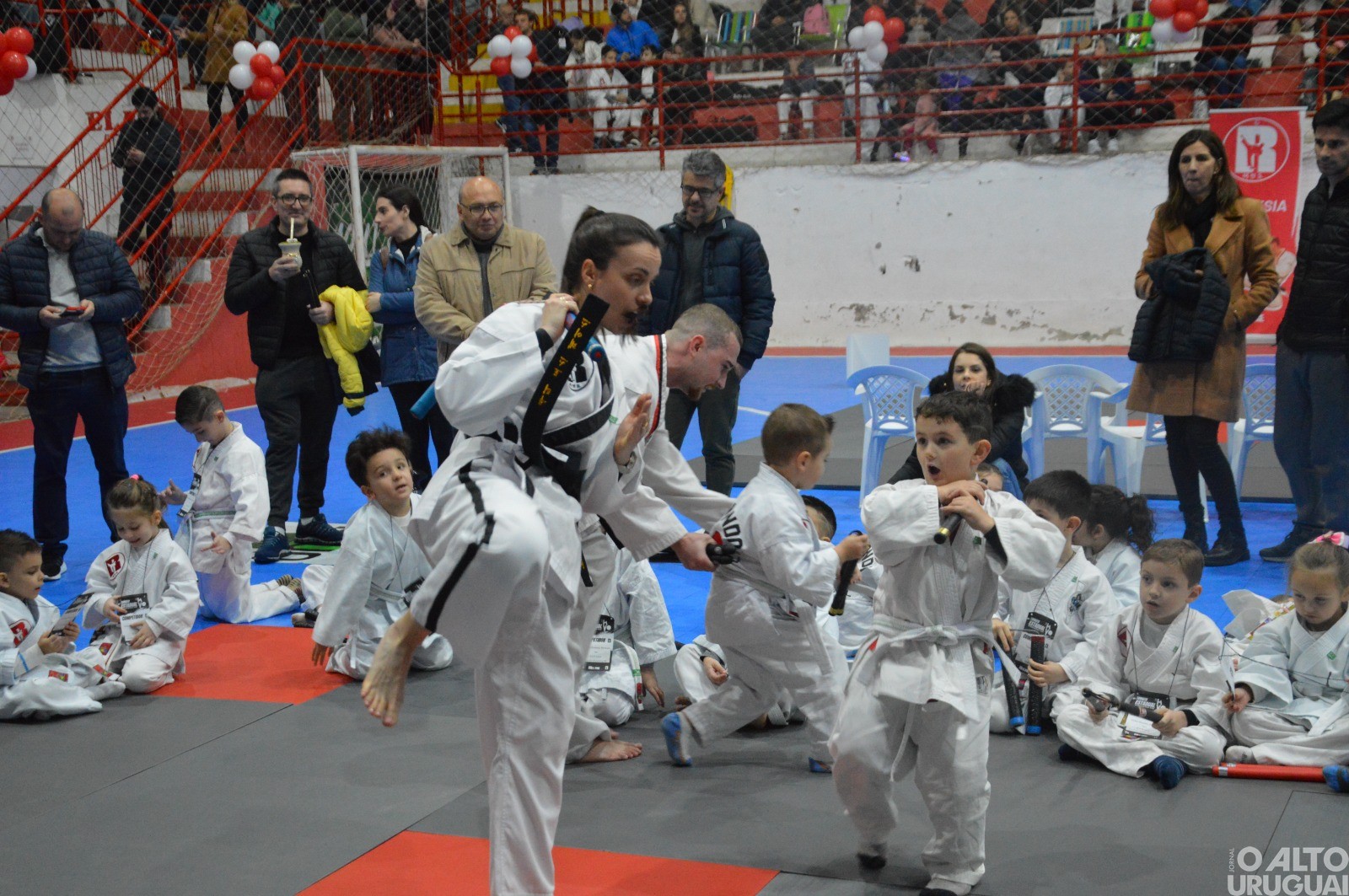Torneio Estadual de Taekwondo reúne 300 atletas em FW
