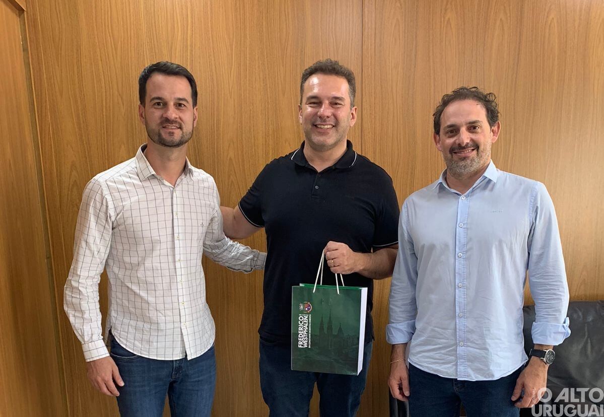 Vice-prefeito de FW debate Agricultura, Turismo e Acesso Asfáltico junto ao governo do RS