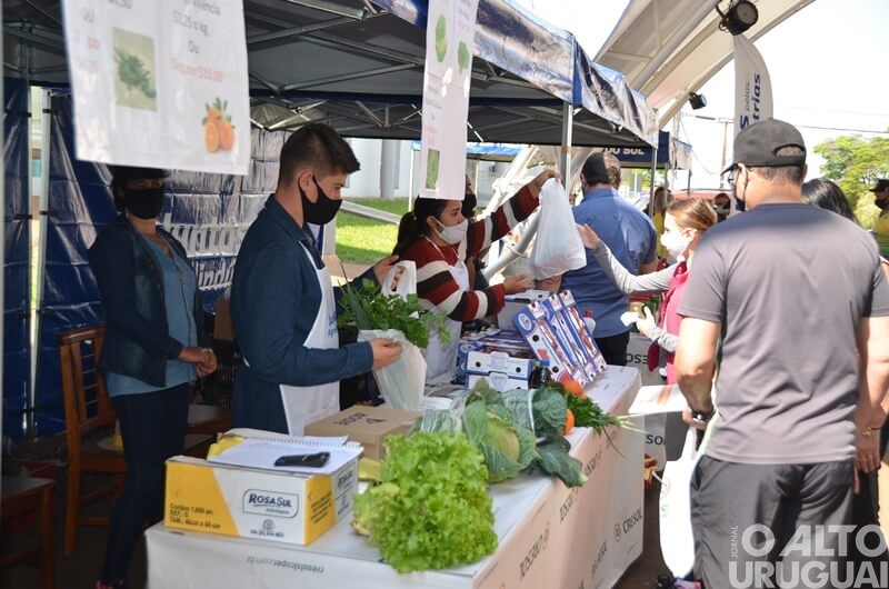 Feira da Agricultura Familiar é retomada em Taquaruçu do Sul
