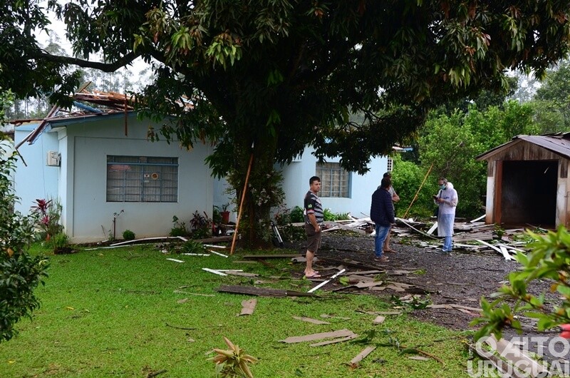 Vendaval em Pinheirinho do Vale: “Foi um filme de terror o que nós presenciamos”