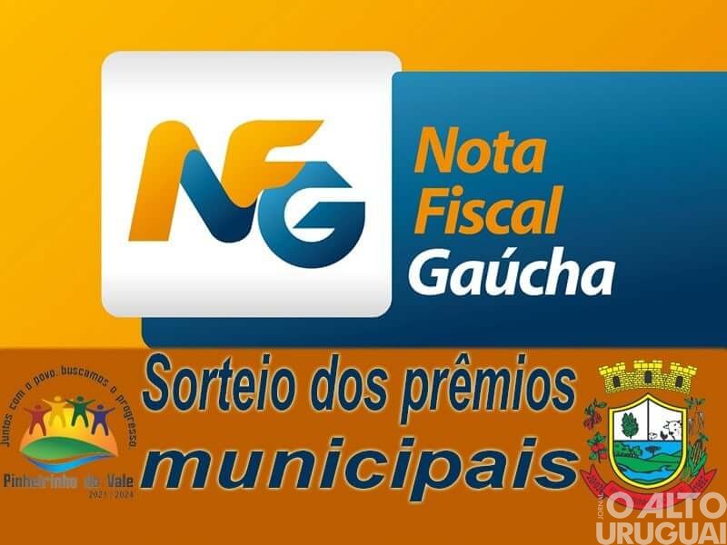 Nota Fiscal Gaúcha: saiba quem foram os ganhadores de julho do sorteio de Pinheirinho do Vale