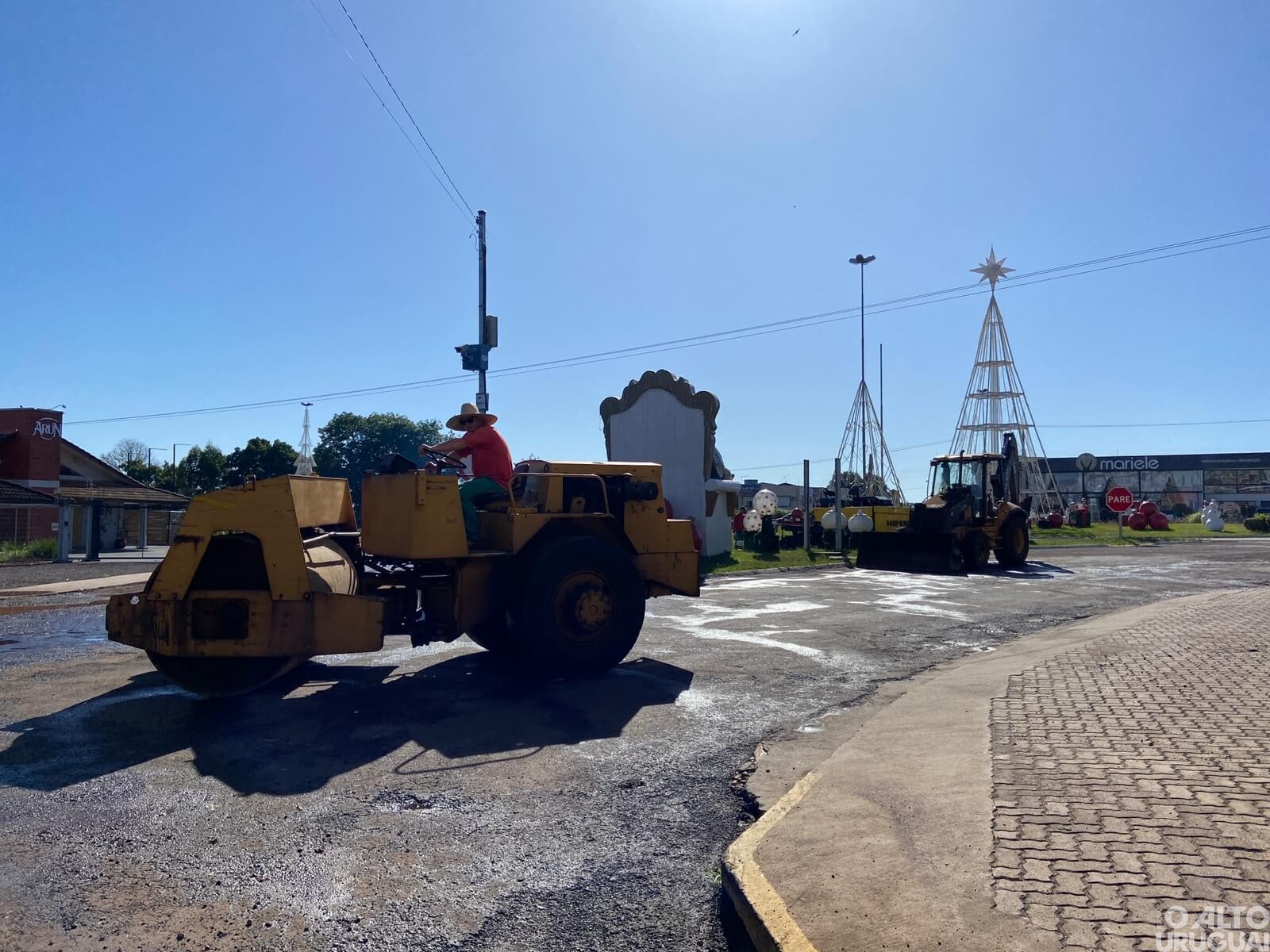 Trevo principal de acesso a FW está em obras