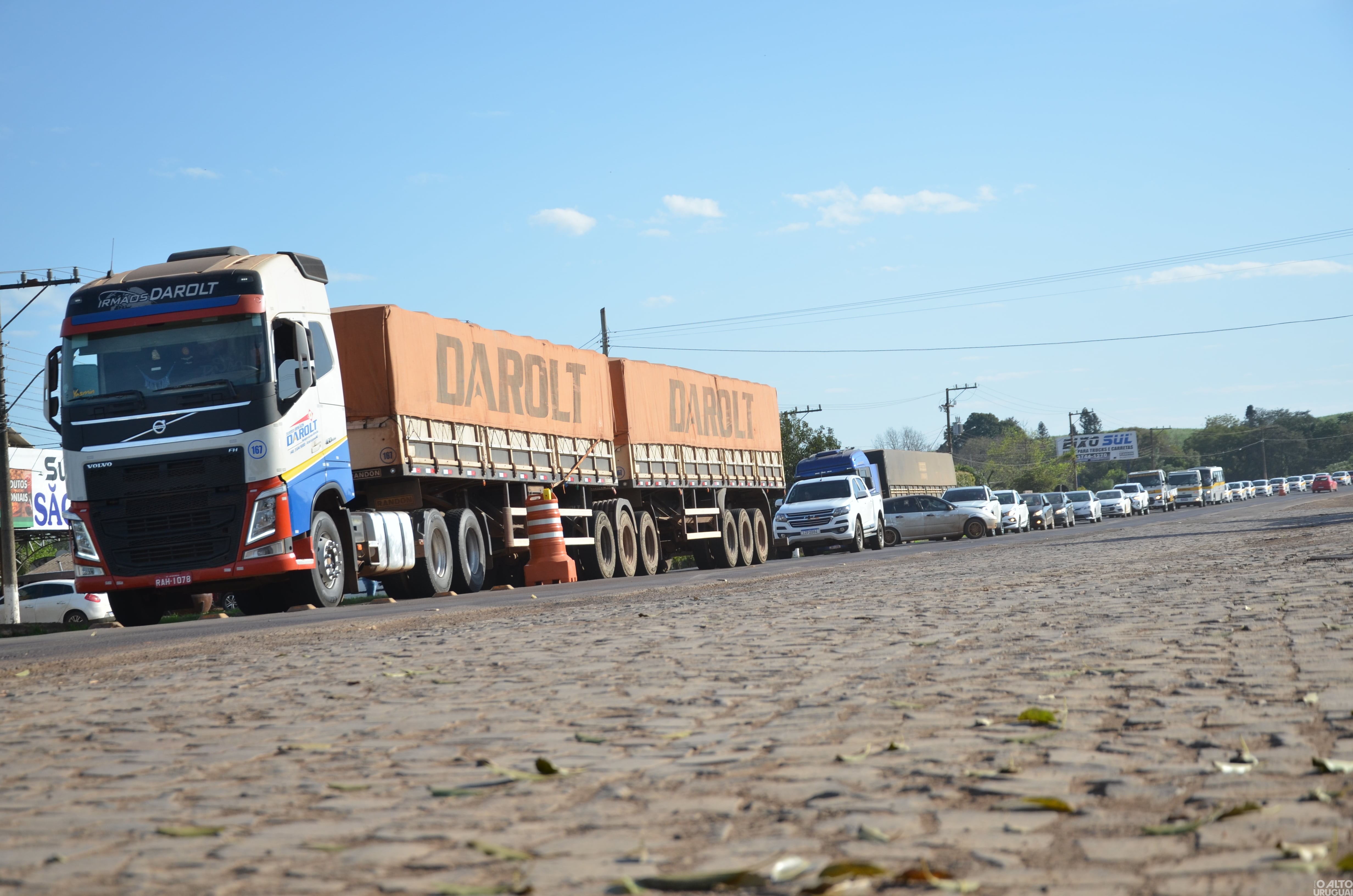 Carreata e missa celebram São Cristóvão e Dia do Colono e Motorista em FW
