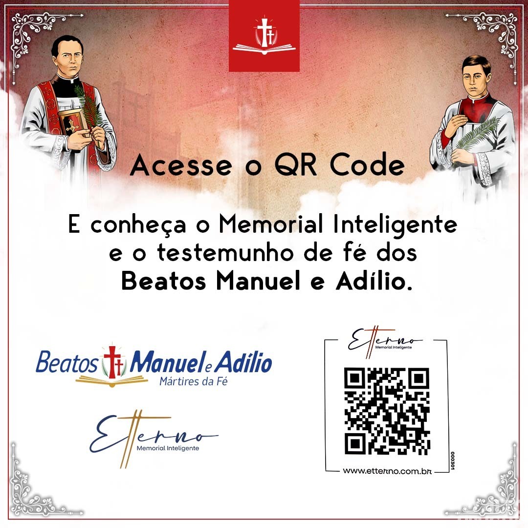 Comissão diocesana lança QR Code dedicado aos beatos Manuel e Adílio