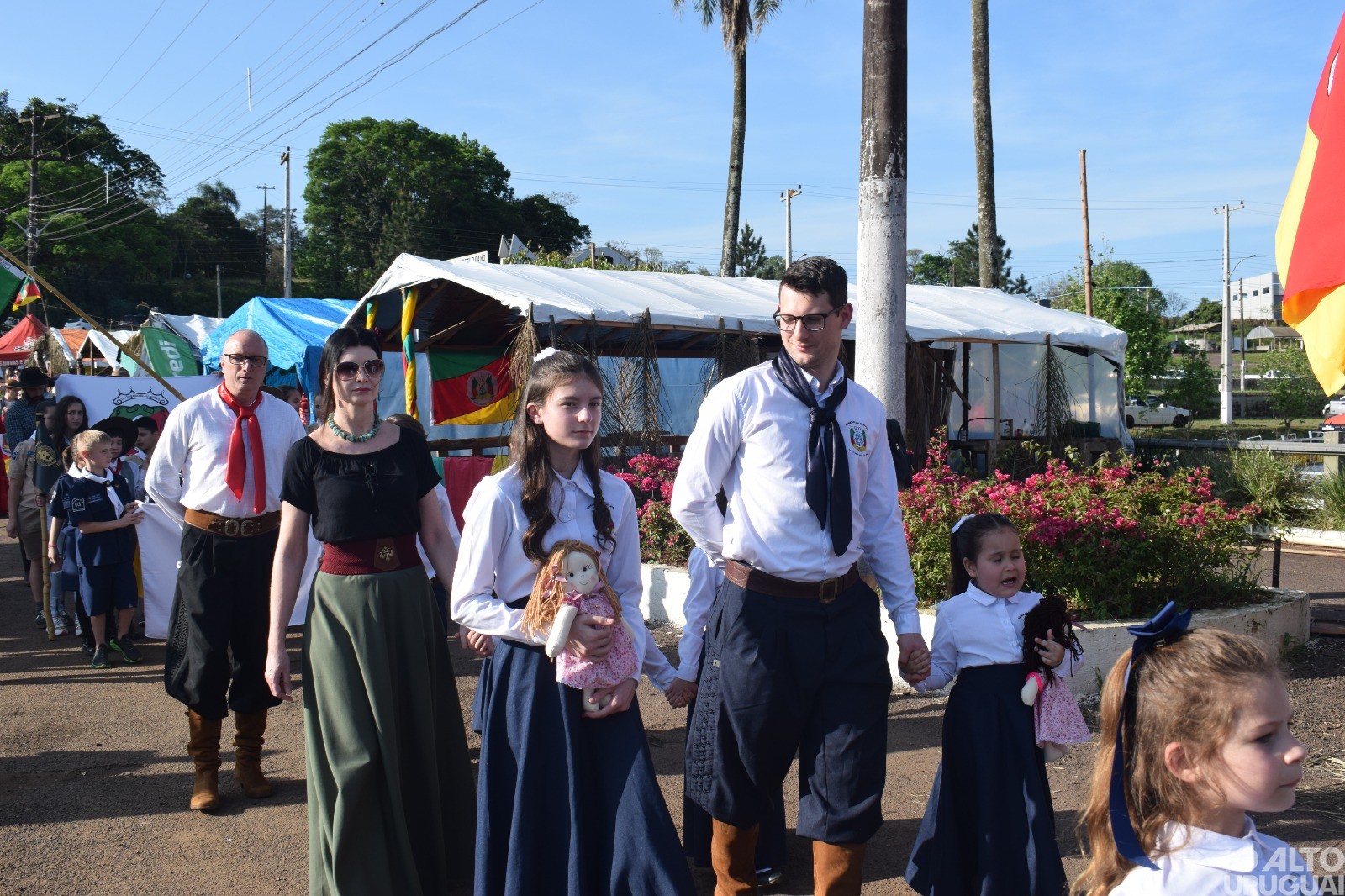 Desfile Farroupilha é realizado em FW