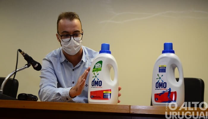 Em FW, força-tarefa recolhe mais de mil unidades de sabão líquido falsificado