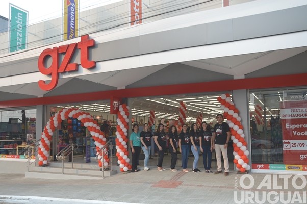 GZT reinaugura loja em Frederico Westphalen