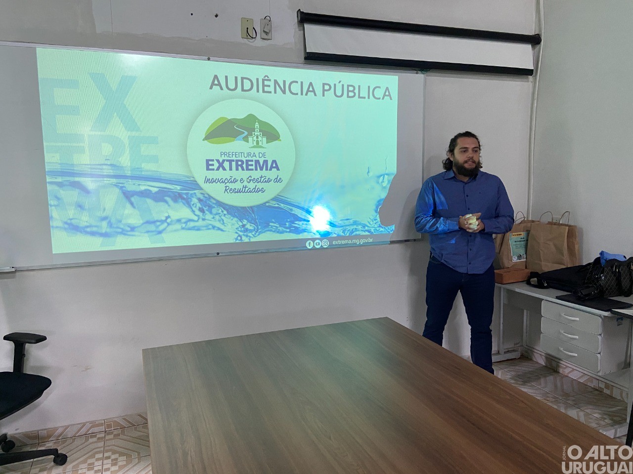 Representantes do STR conhecem Extrema/MG