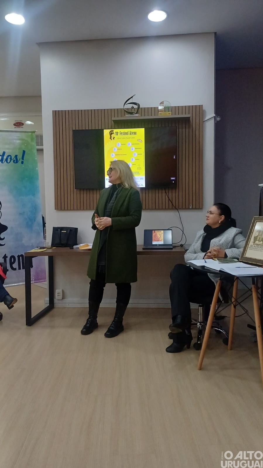 Academia Frederiquense de Letras apresenta logomarca