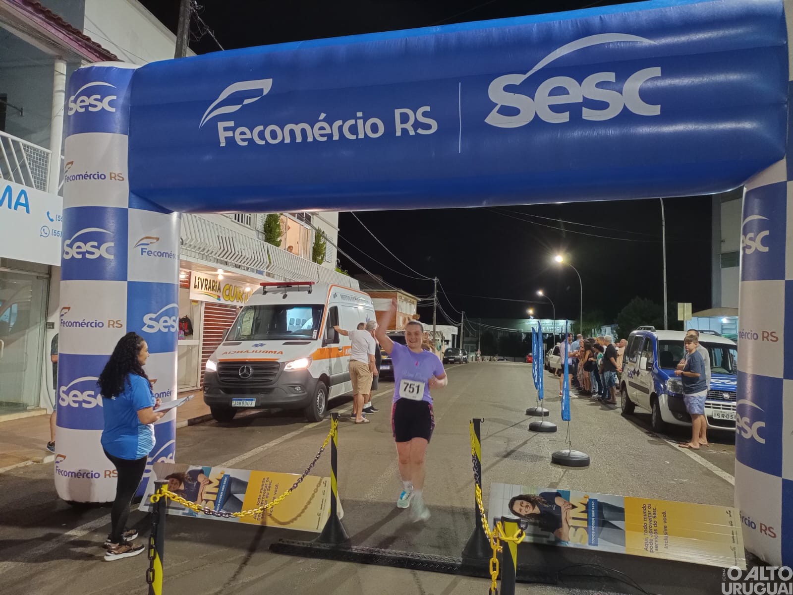 Mais de 150 atletas participam da Rústica de Planalto