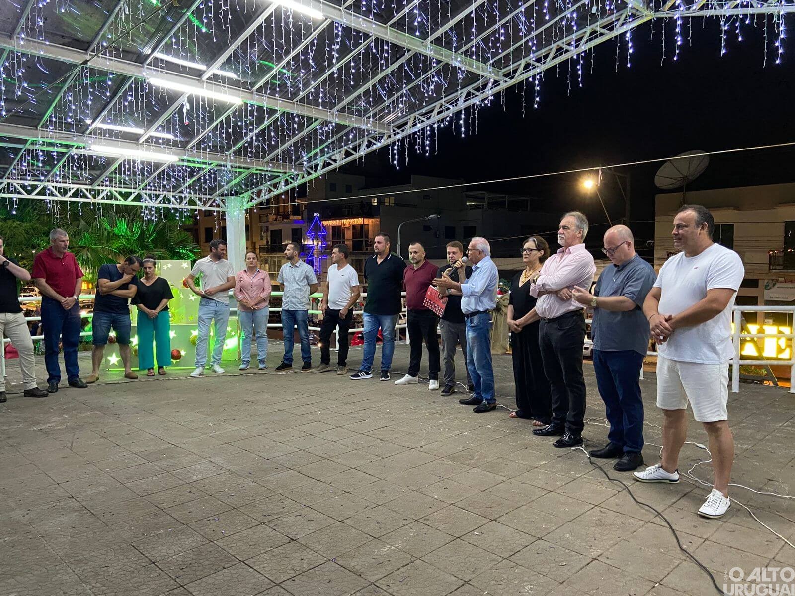 Palmitinho realizada abertura oficial do Natal