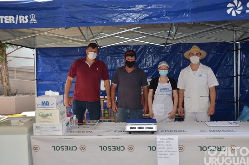 Feira da Agricultura Familiar é retomada em Taquaruçu do Sul