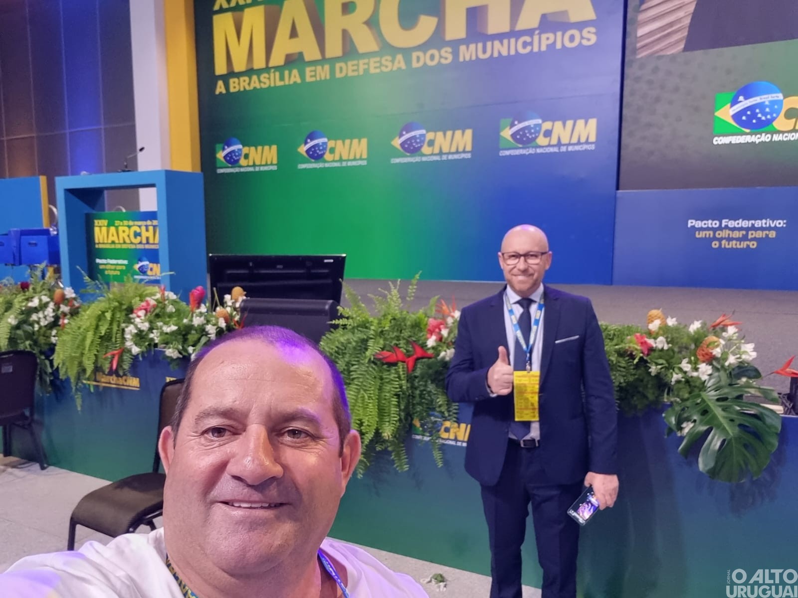 Marcha a Brasília em Defesa dos Municípios reúne prefeitos da região