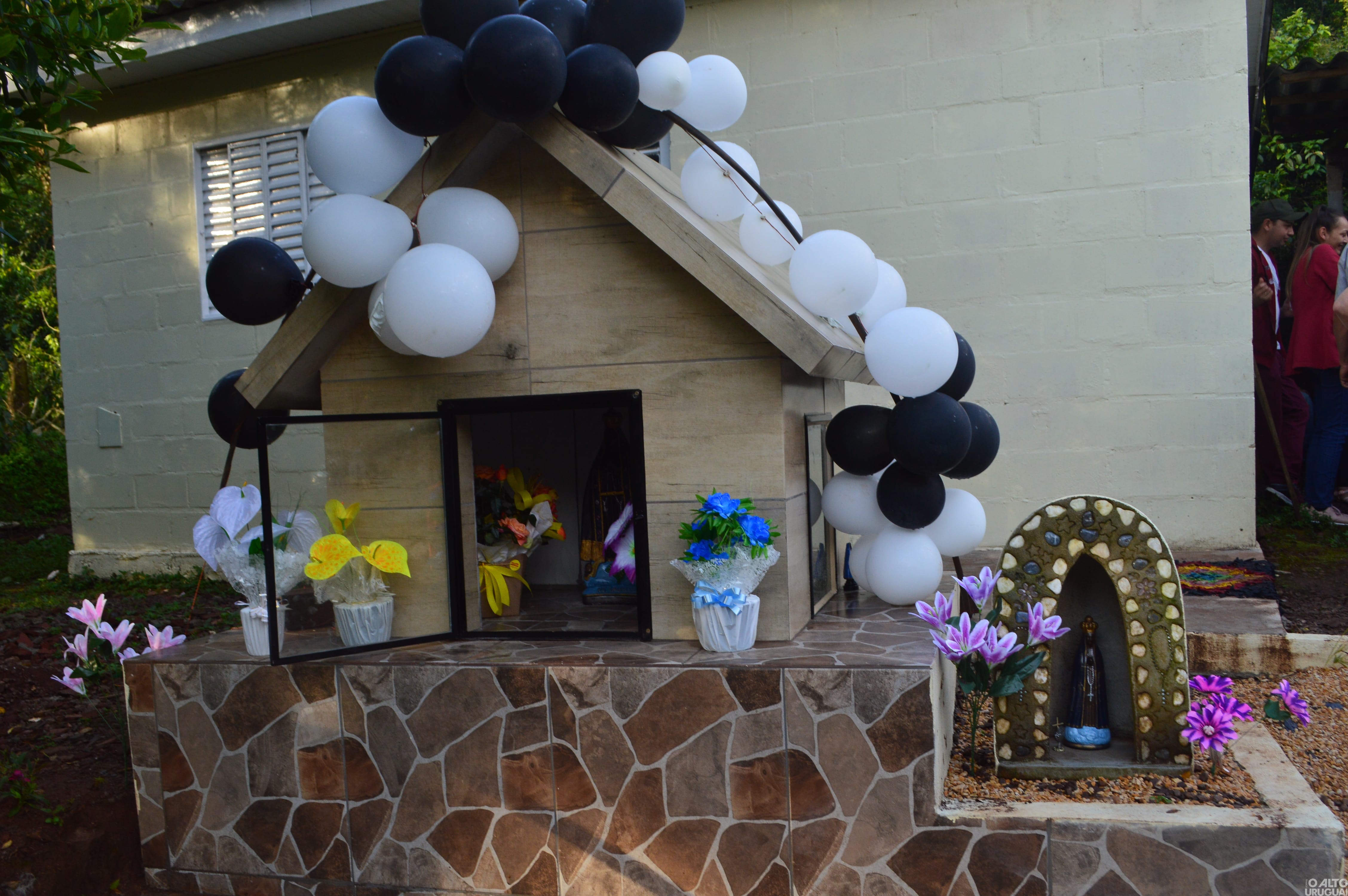 Gruta de Nossa Senhora Aparecida é inaugurada em Caiçara