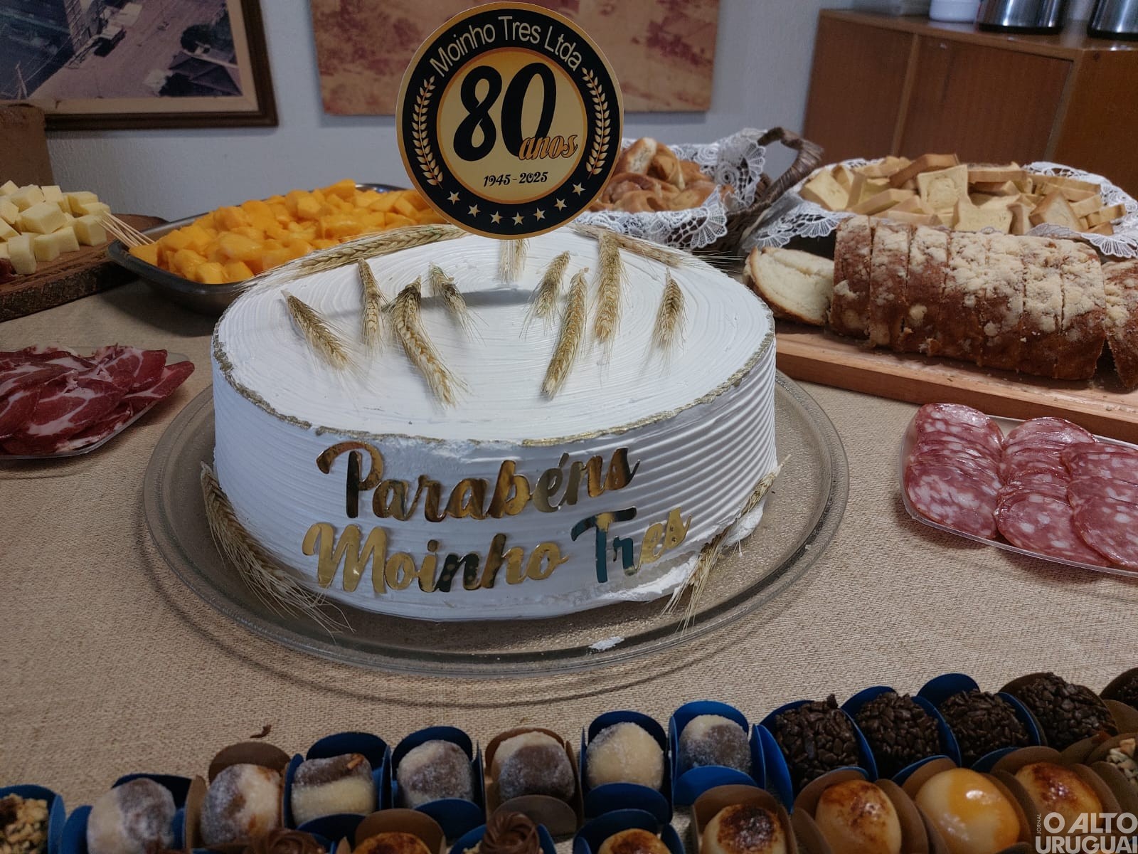 Moinho Tres celebra 80 anos com café da manhã especial para colaboradores