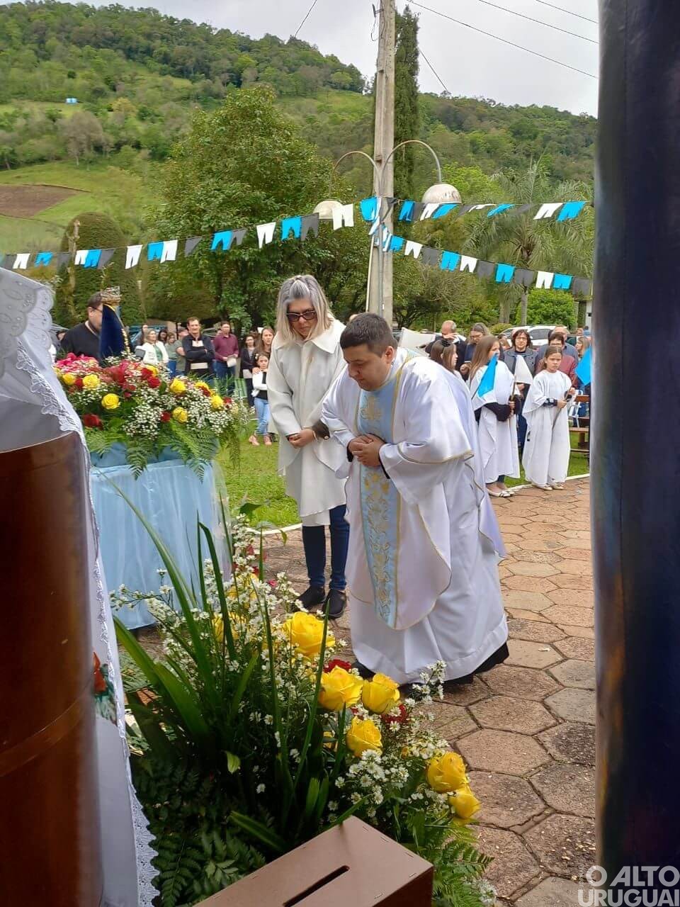 Linha Pedras Brancas celebra dia da padroeira