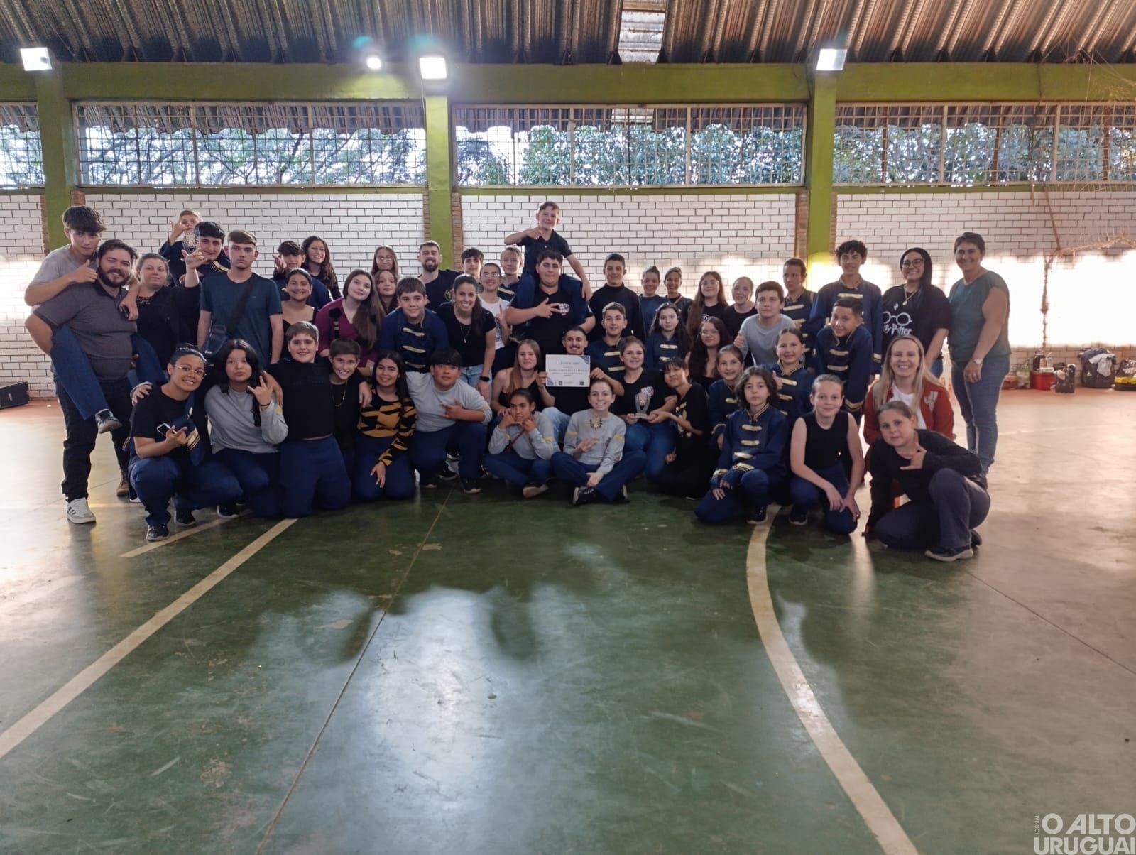 Banda Marcial Municipal Fortaleza do Alto Uruguai de Seberi é destaque em competição