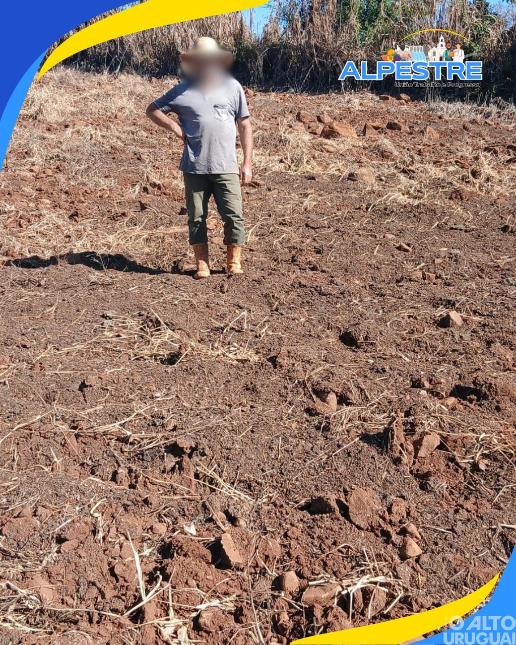 Alpestre mantém programa de apoio à recuperação de solo