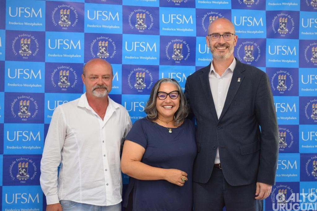 Reitor da UFSM visita campus de Frederico Westphalen
