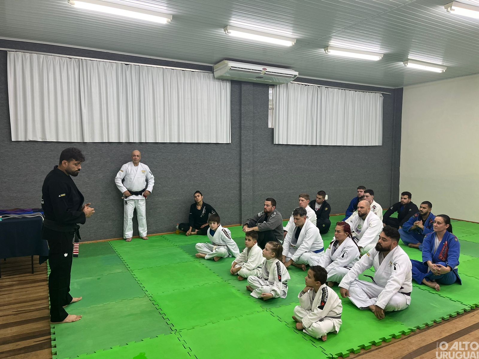 Lutador bicampeão mundial ministra seminário em FW