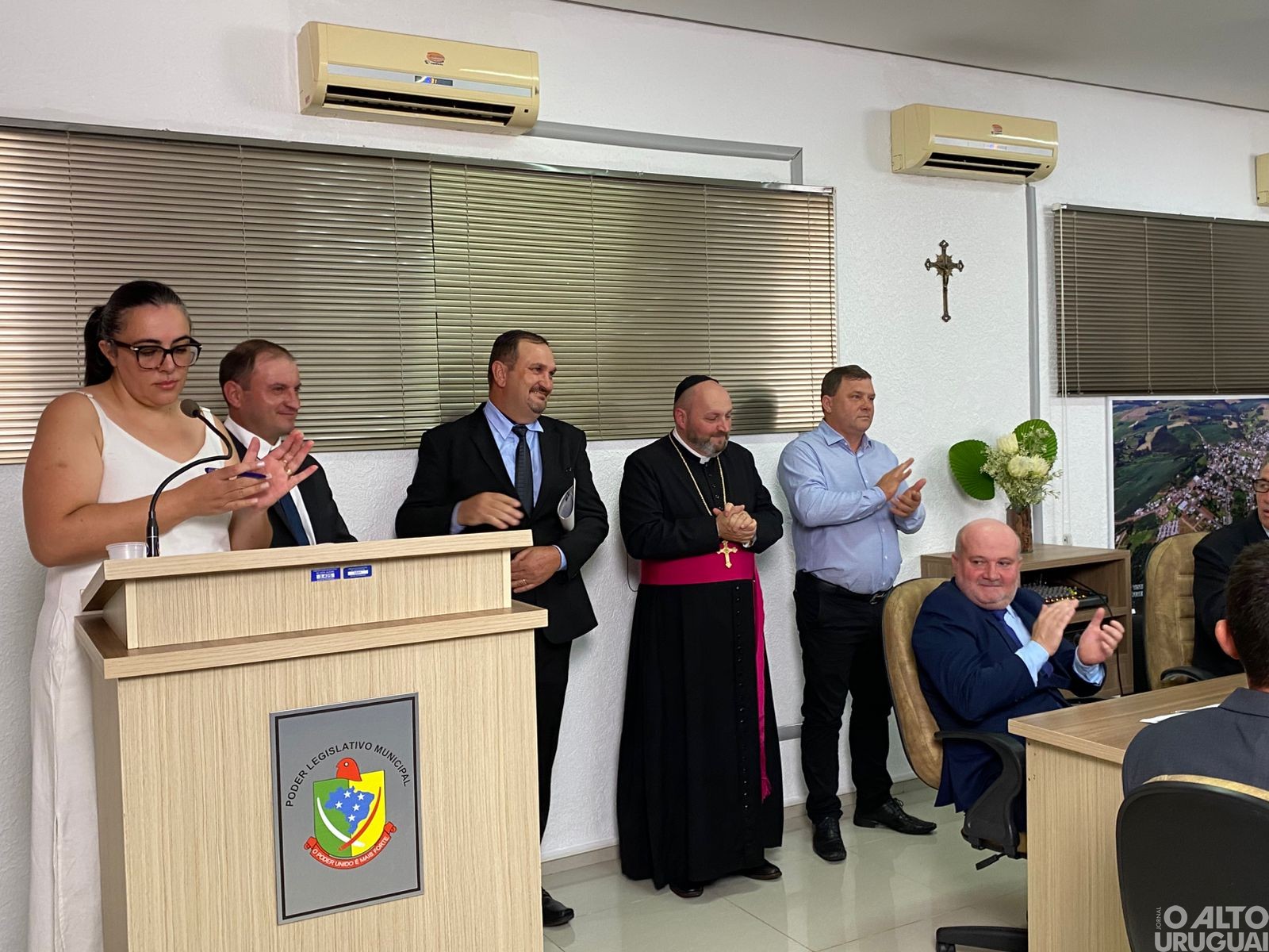 Prefeito e vereadores de Vista Alegre são empossados