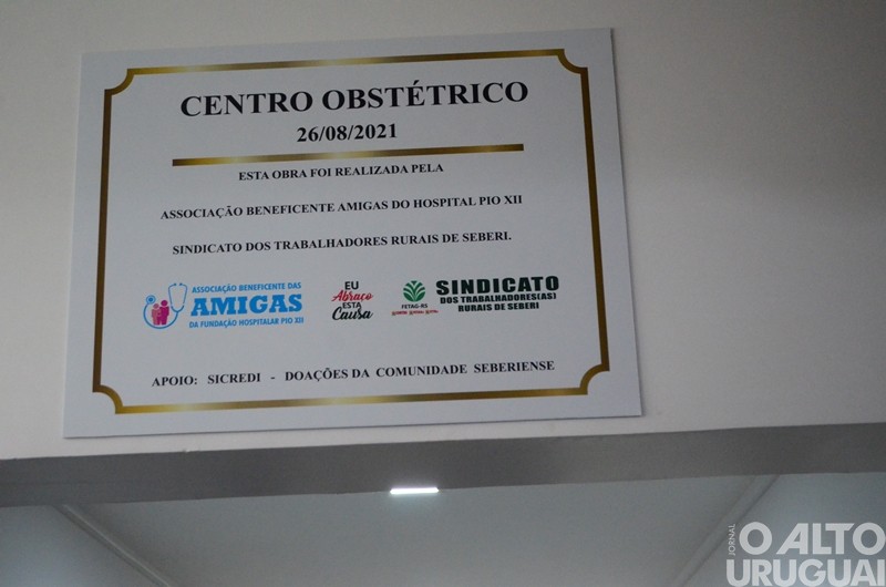 Hospital Pio XII: Centro Obstétrico é inaugurado