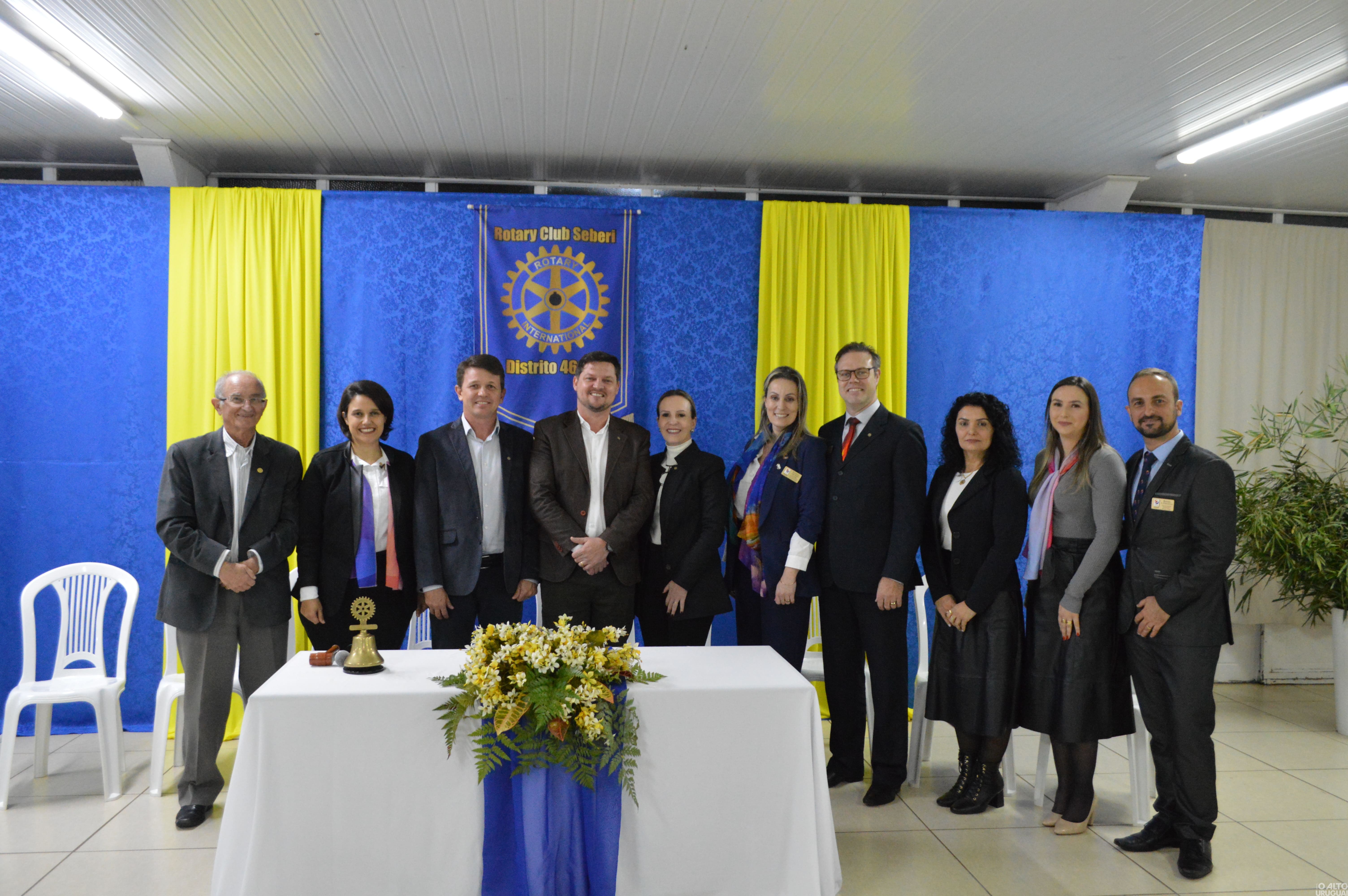 Nova presidente do Rotary Seberi é empossada