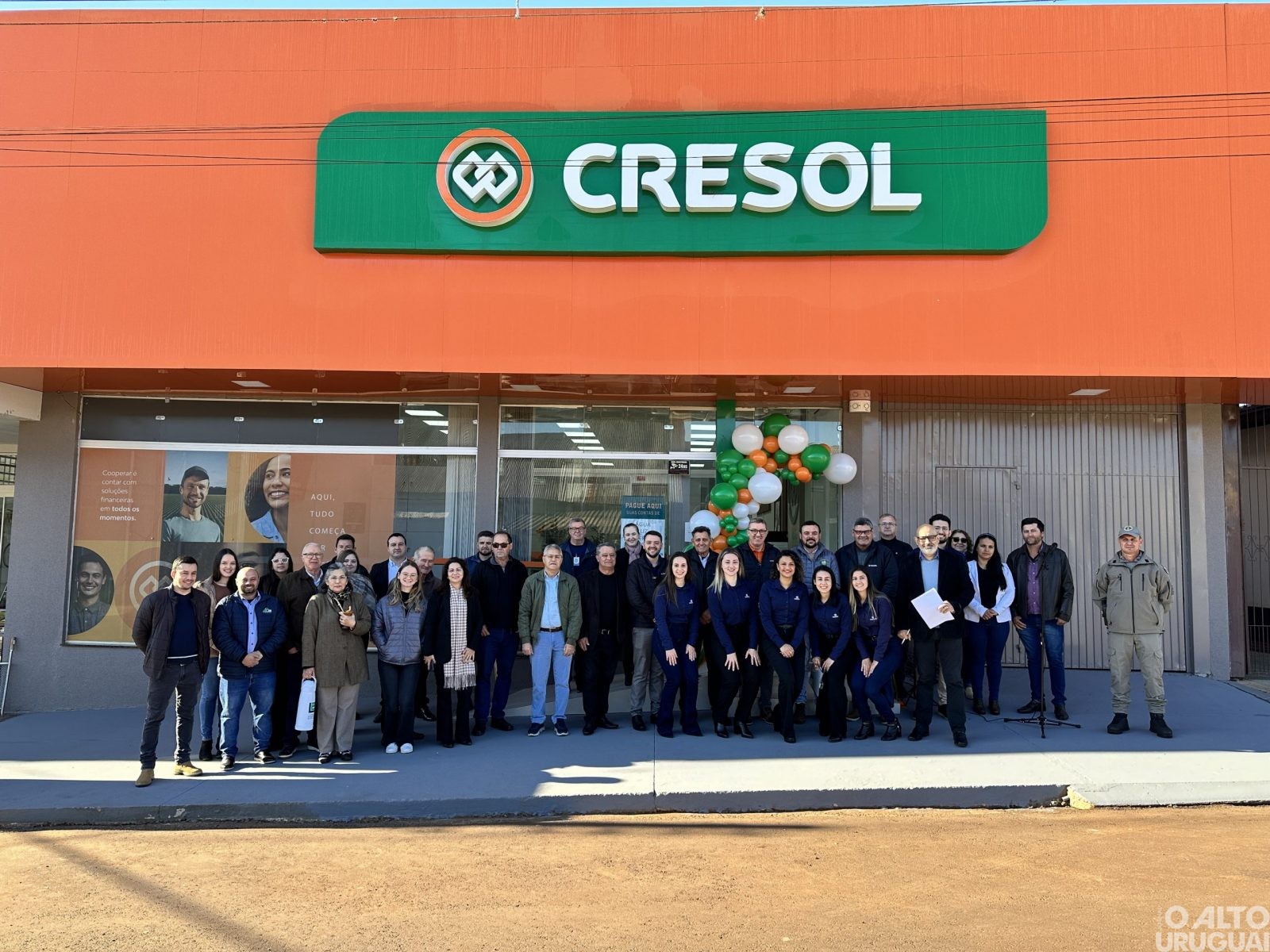 Cresol Raiz reinaugura agência em Erval Seco