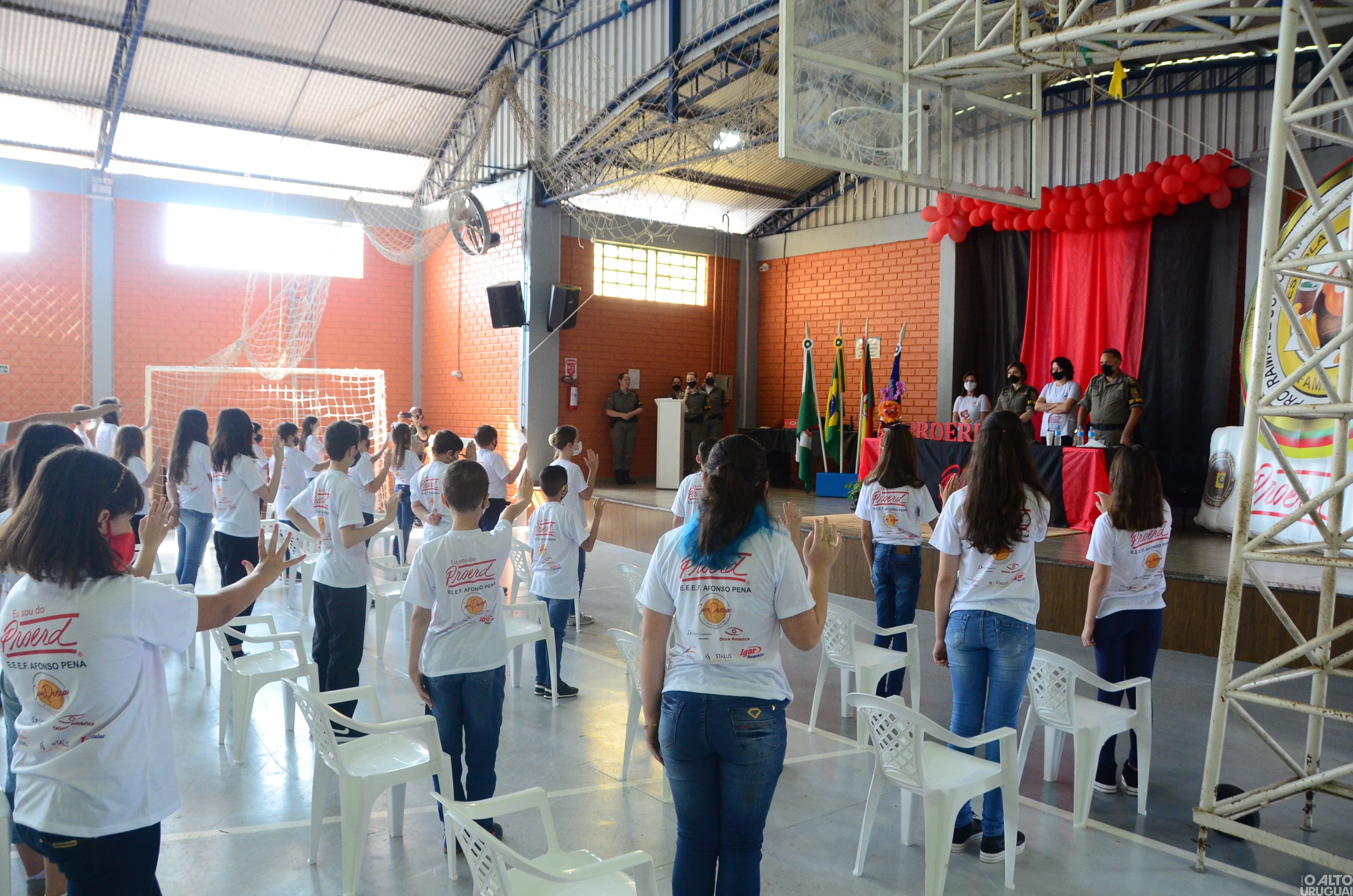 Nova turma do Proerd é formada em FW