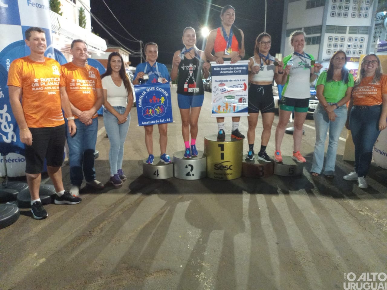 Mais de 150 atletas participam da Rústica de Planalto