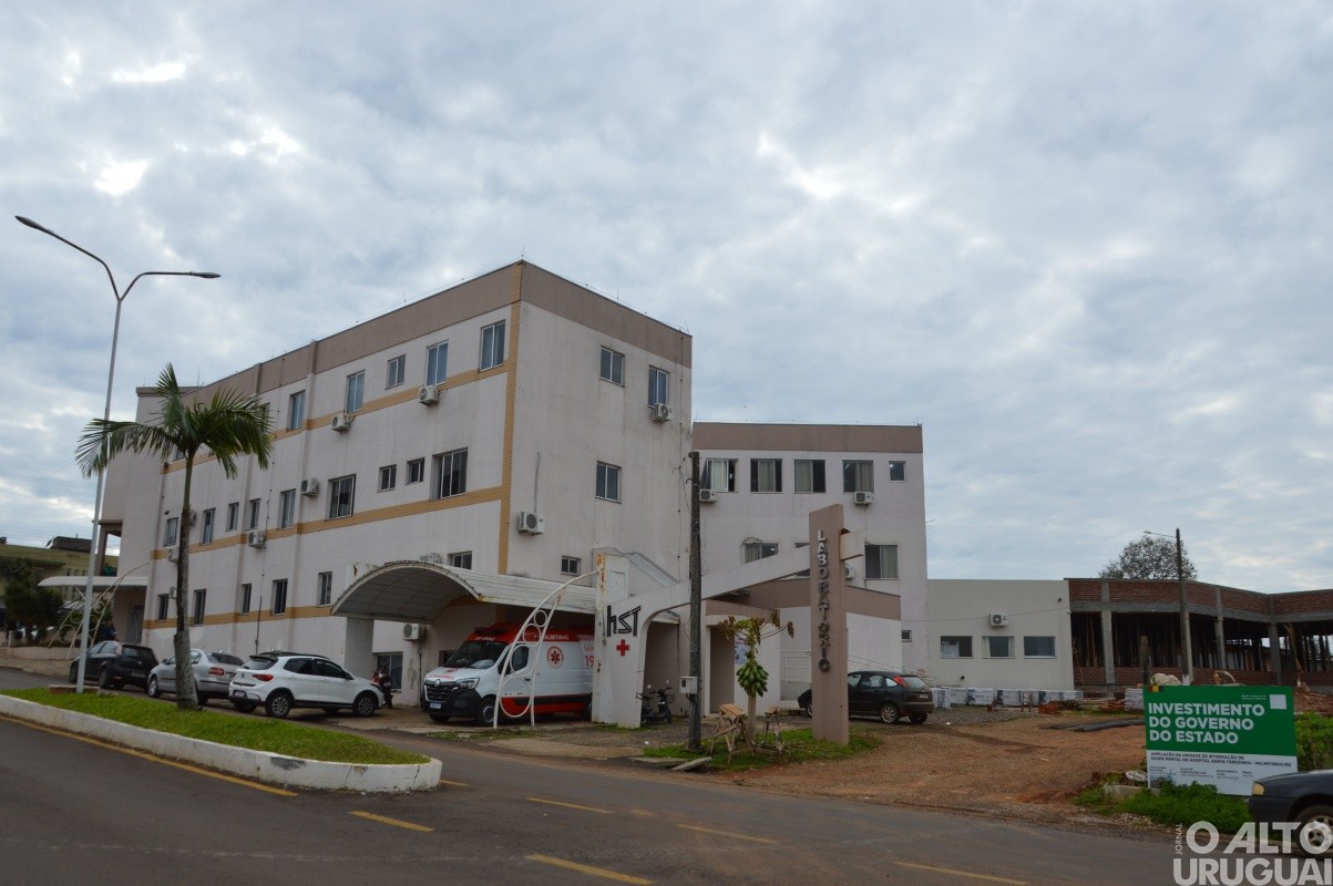 Ampliação do Hospital Santa Terezinha de Palmitinho deve ser concluída até novembro