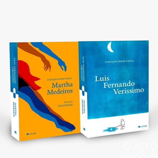 Vitrola lança coleção “Dose Única” com livros de Martha Medeiros e Luis Fernando Verissimo