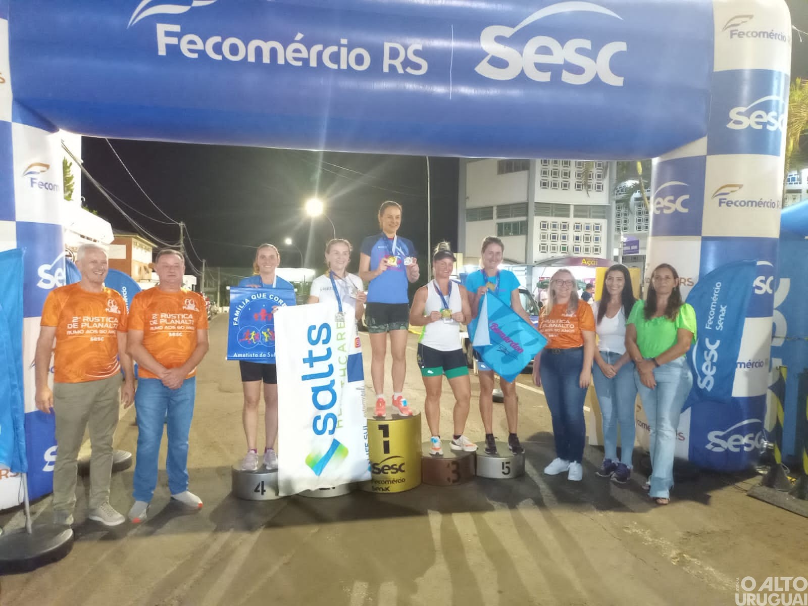 Mais de 150 atletas participam da Rústica de Planalto