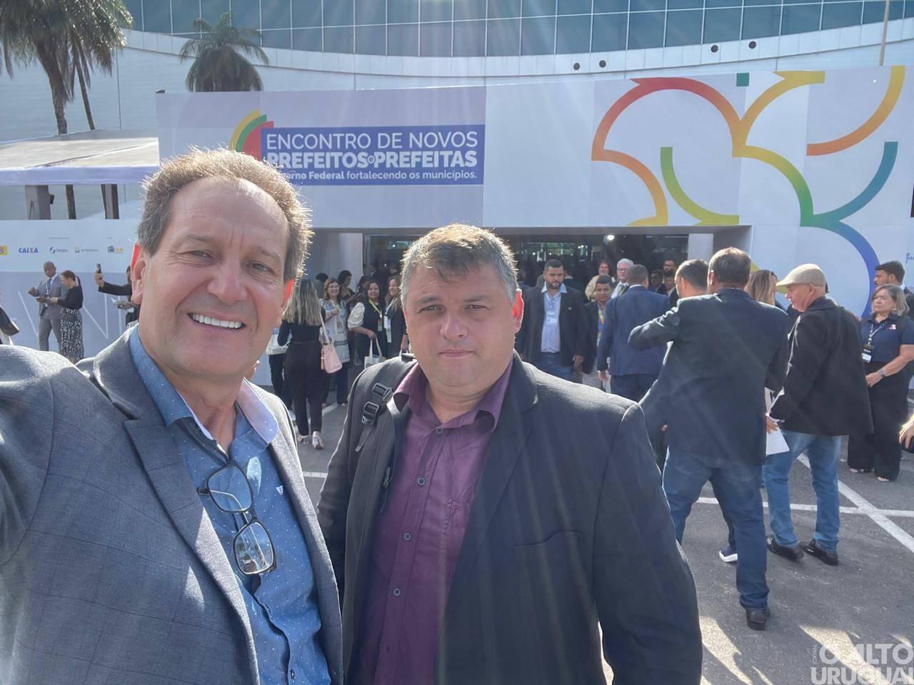 Prefeito Zilio Roggia participa do "Encontro de Novos Prefeitos e Prefeitas" em Brasília