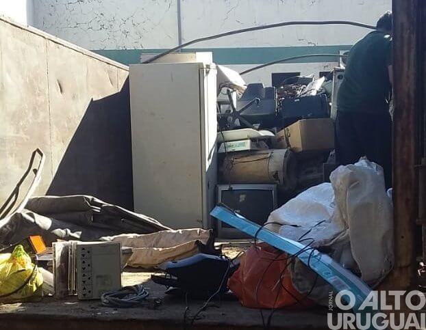 Campanha arrecada cerca de 1,5 tonelada de lixo eletrônico em Dois Irmãos das Missões