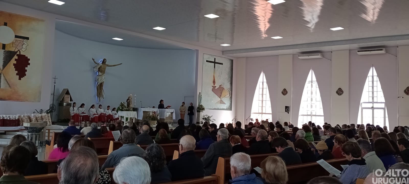 Festa de São Roque reúne centenas de fiéis em Caiçara