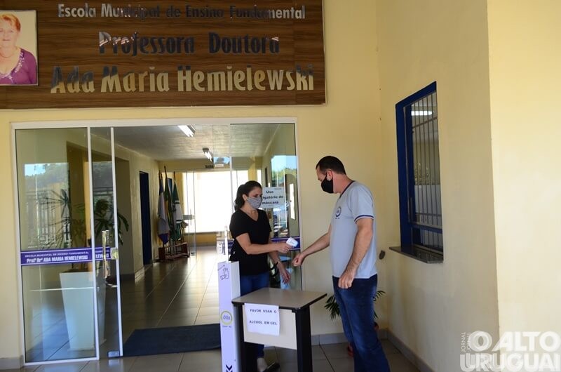 Escolas municipais de Seberi são preparadas para o retorno seguro das aulas