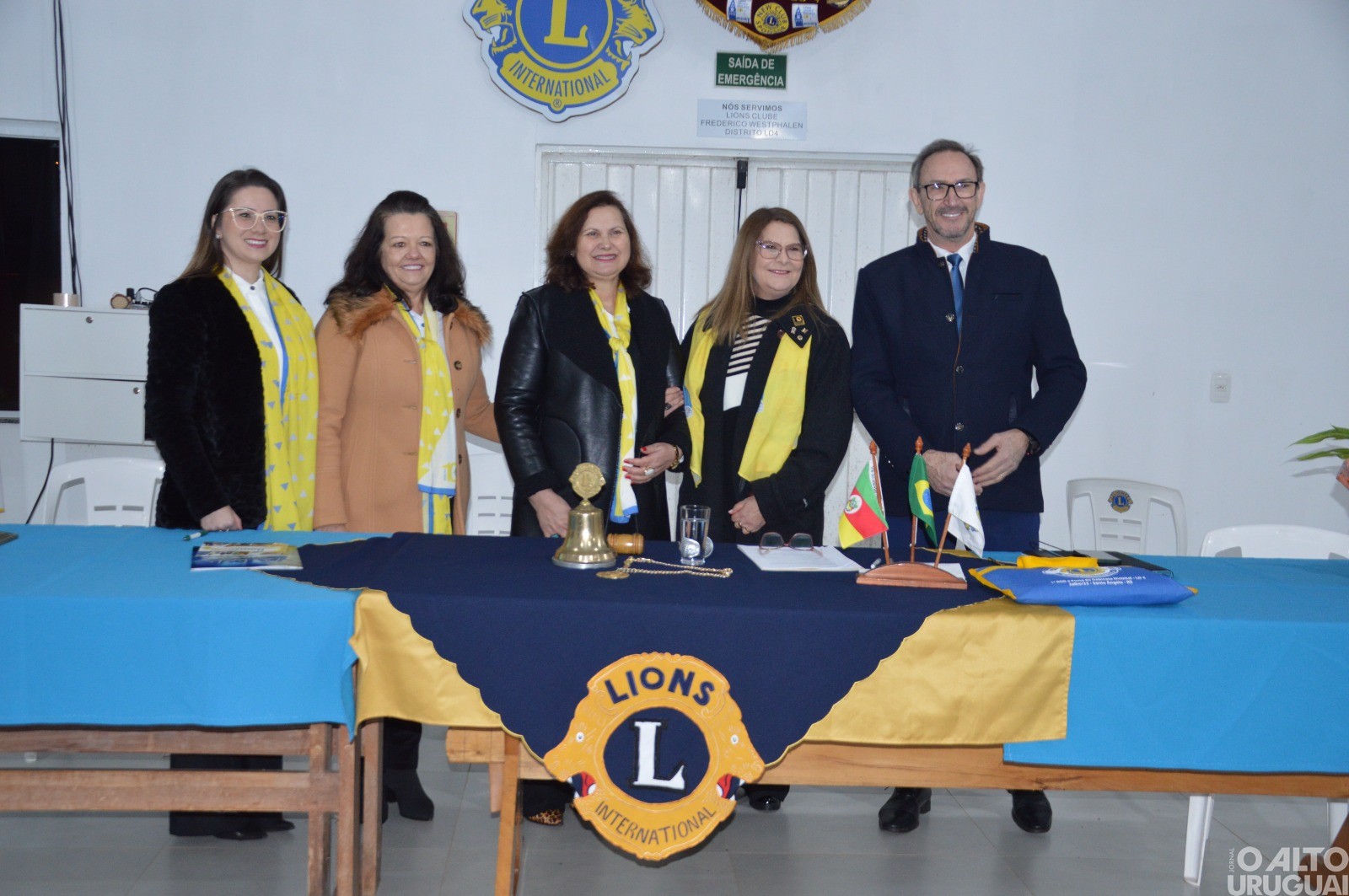 Diretoria do Lions Clube de FW toma posse