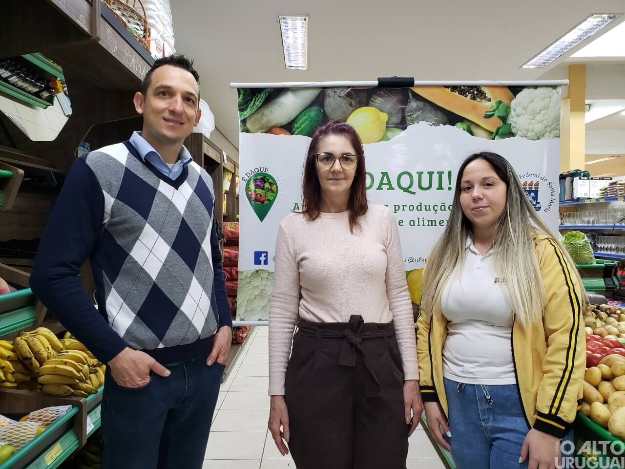 Supermercados de FW recebem placas de identificação do projeto “É DAQUI!”